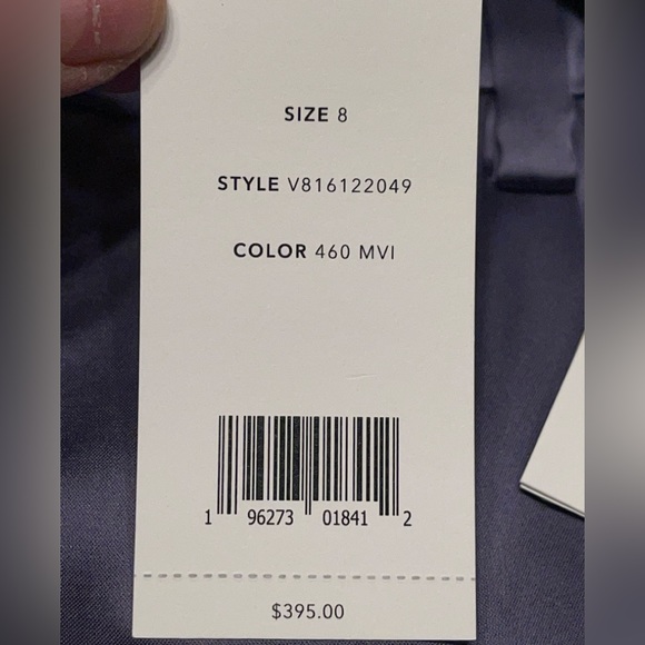 Vince Pleat Front Shiny Pant in purple——Size 6–NWT - Picture 13 of 14